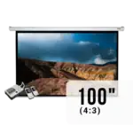 จอมอเตอร์ ขนาด 100 นิ้ว (4:3)