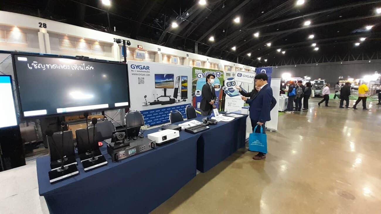 GYGAR participated in the exhibition booth of the Municipal League of Thailand 2