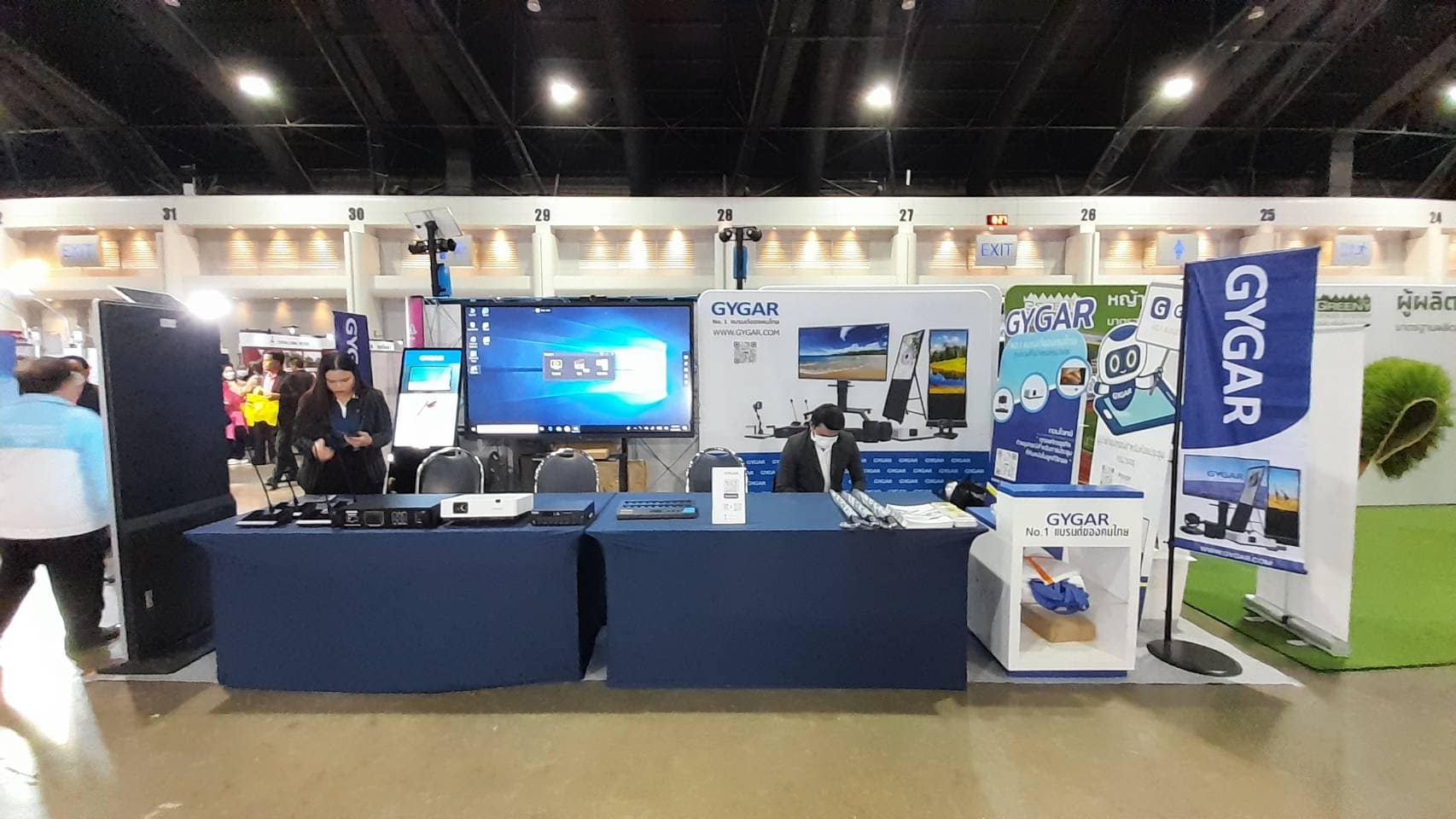 GYGAR participated in the exhibition booth of the Municipal League of Thailand 1