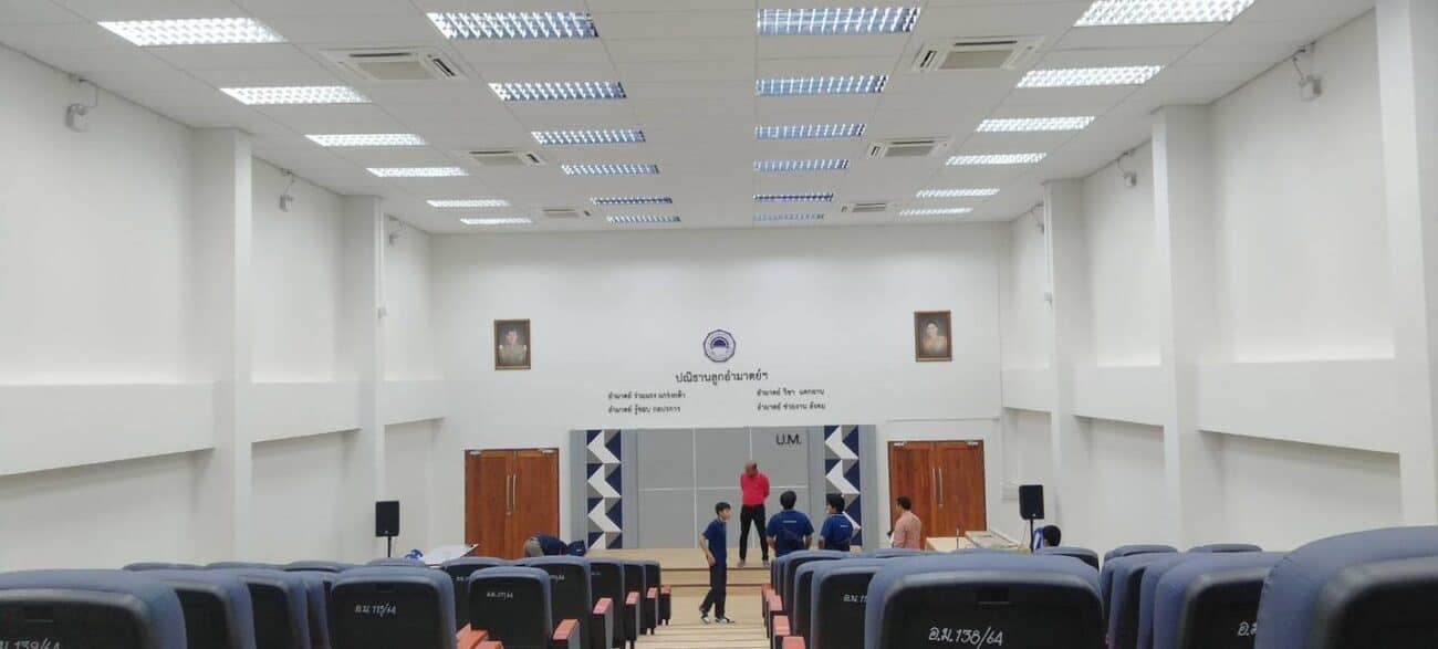 ล่องใต้…บายดีหม้าย อีกหนึ่งงานติดตั้ง LED Wall ในหอประชุม โรงเรียน อำมาตย์ 5