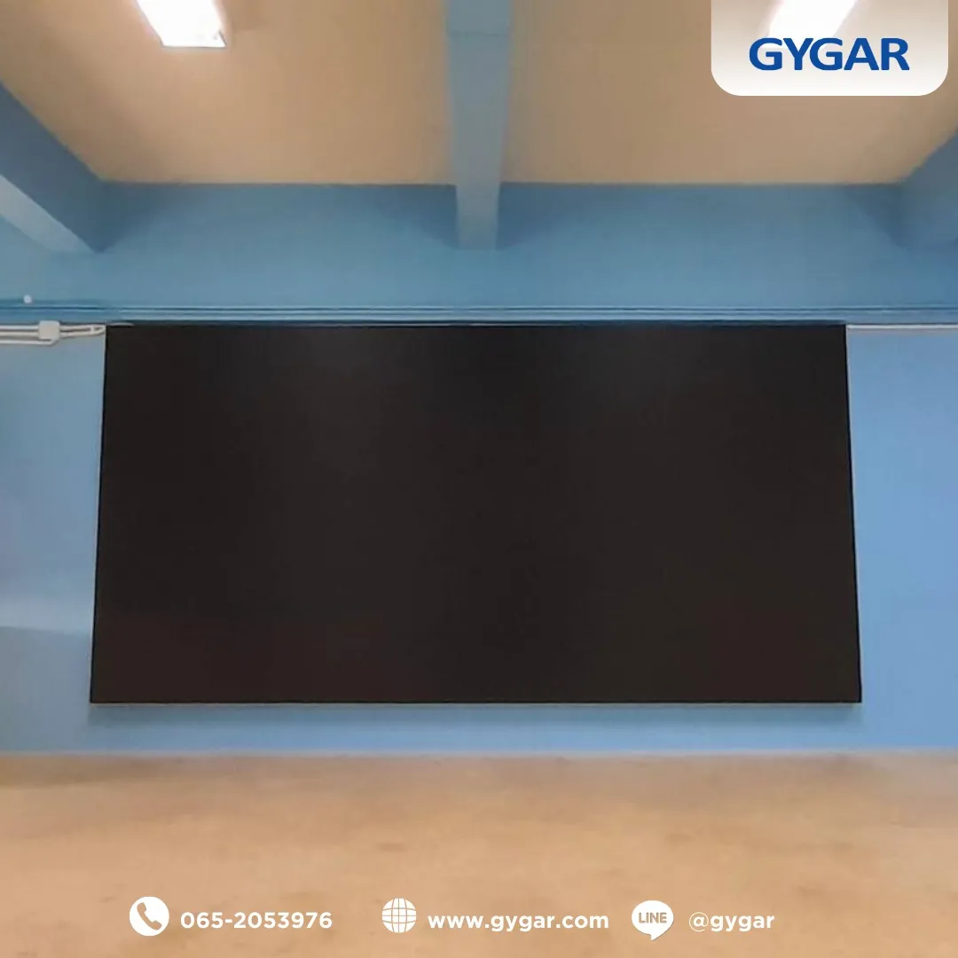 Installed LED DISPLAY M4-Series size 4.16 × 2.08 meters at Bahn Rim Tai School, Chiang Mai 3