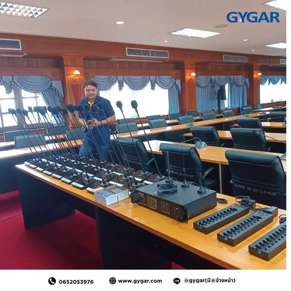 Successfully delivered GYGAR conference microphones to our customer! 3
