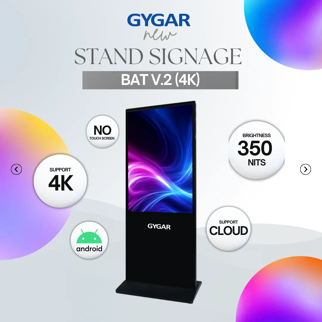 Stand Signage 350nits 4K (V.2)