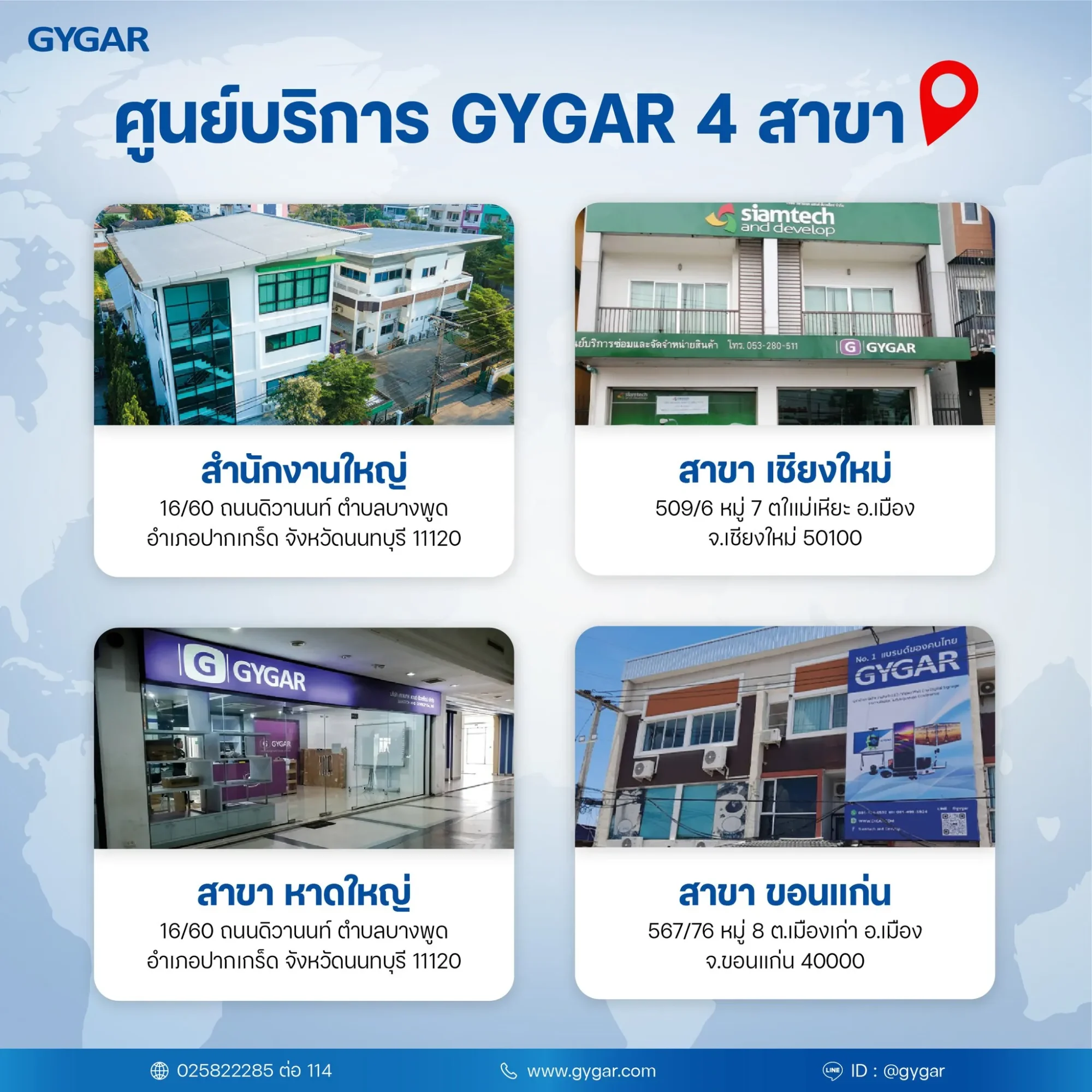 GYGAR delivers premium after-sales support for your peace of mind. 6