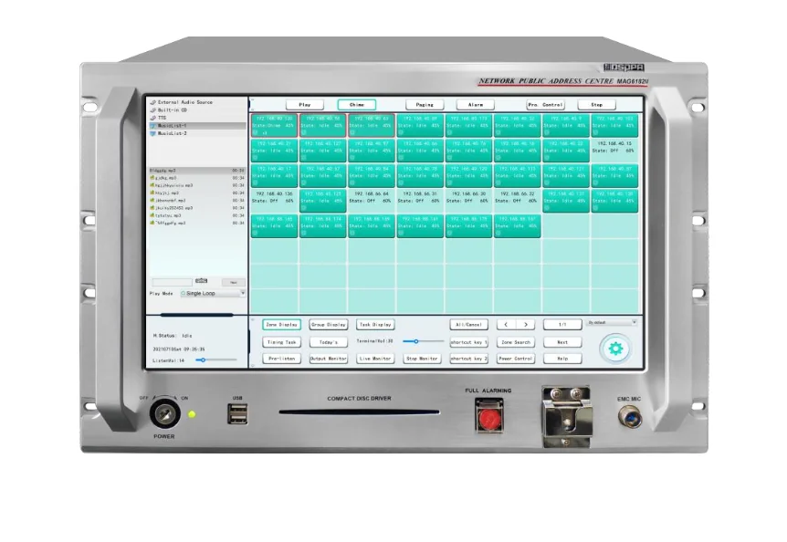 GAG6182II IP Network PA Center